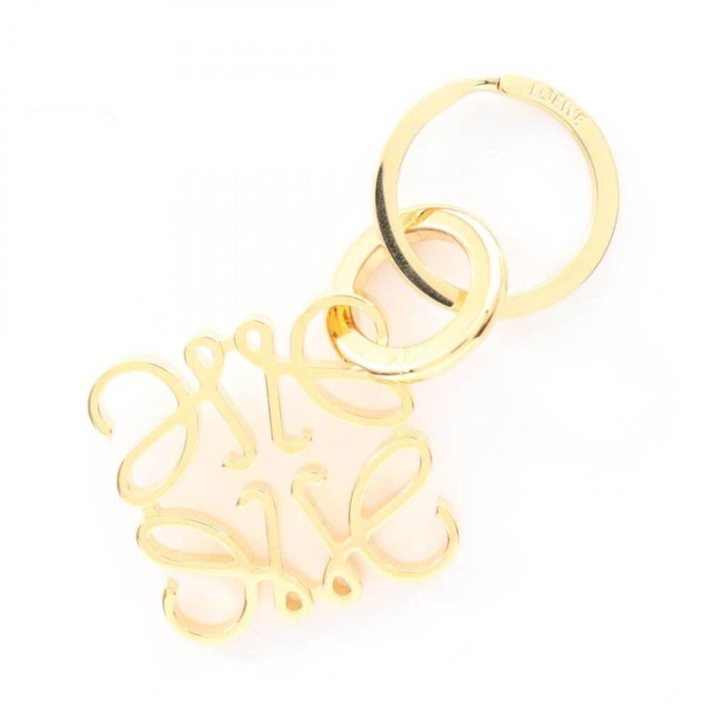 Loewe Charm Anagram Key Ring 111..203 Gold